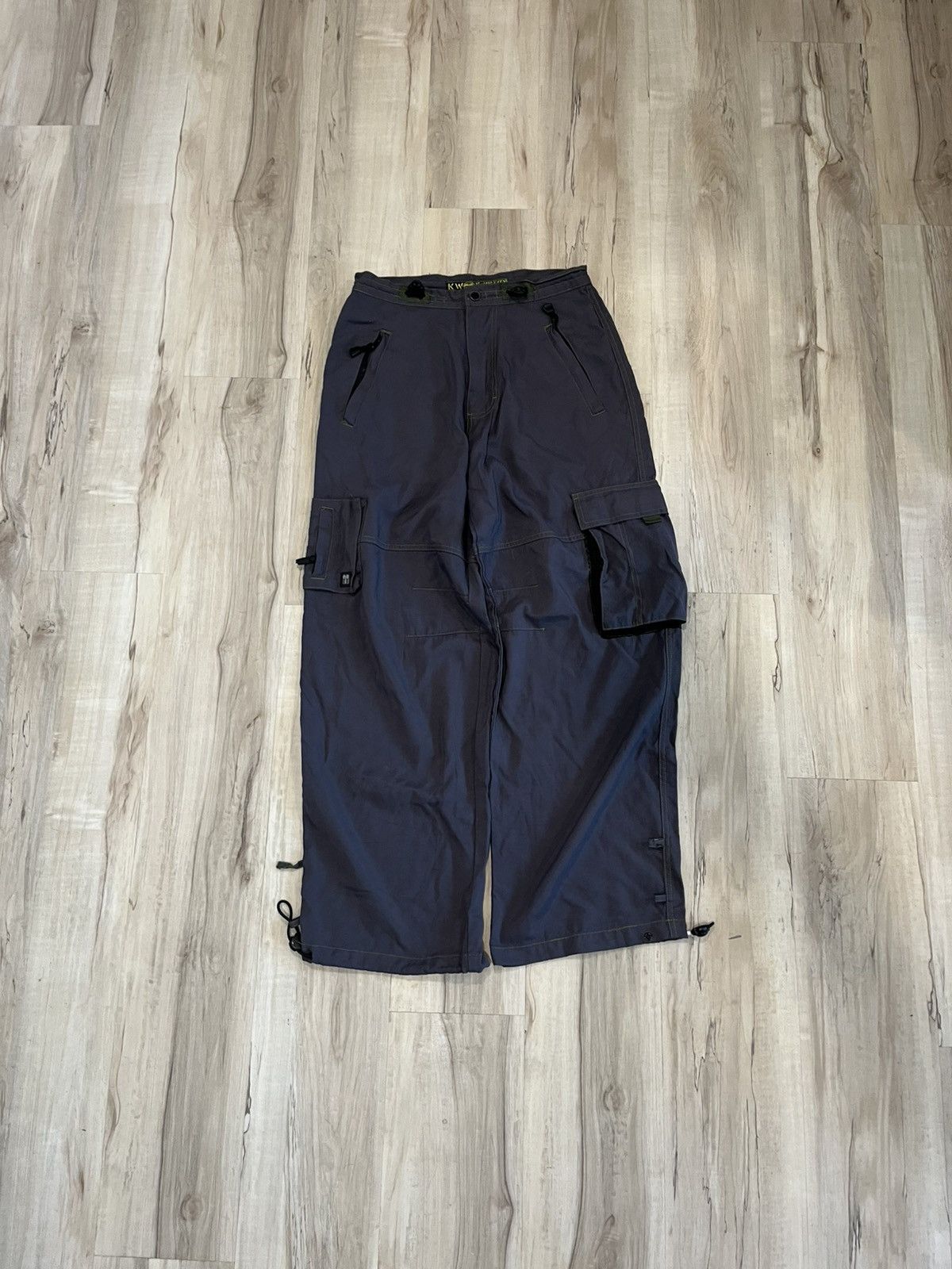 Vintage Kik wear pants wide leg baggy cargo vintage Size US 30 / EU 46 - 1 Thumbnail