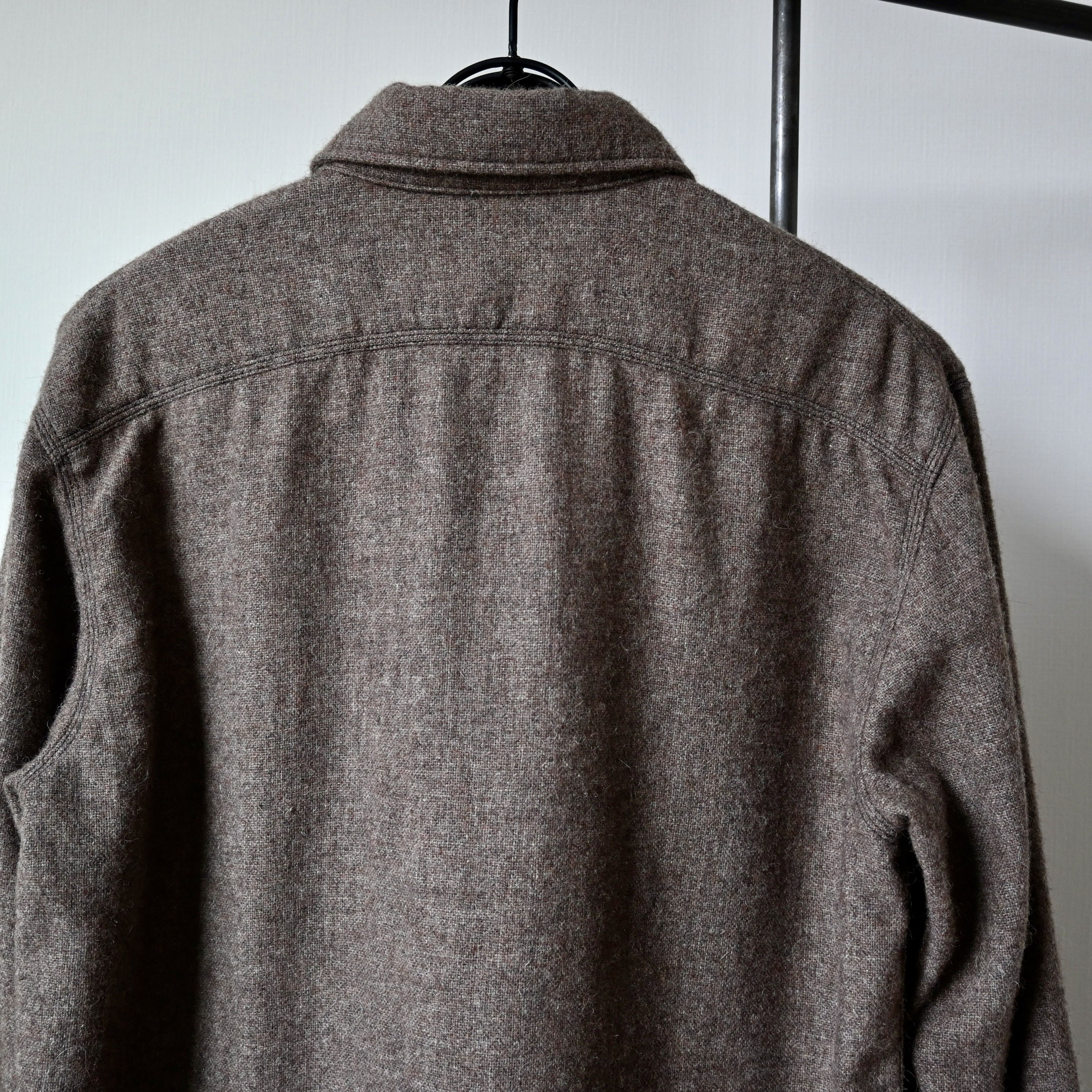 Spellbound SPELLBOUND wool blend fabric work shirt, made in Japan Size US L / EU 52-54 / 3 - 3 Thumbnail