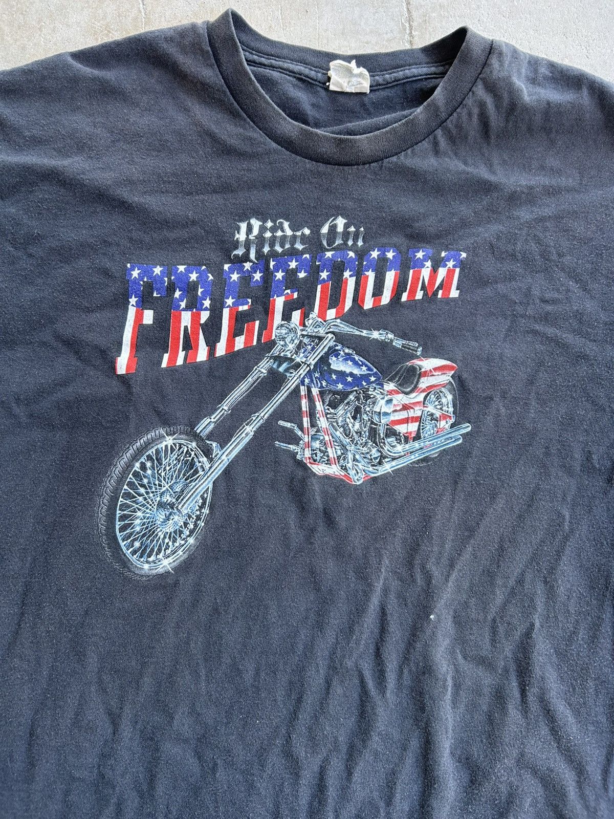 Harley Davidson × Vintage Y2K Biking Harley Davidson Style T Shirt Size US L / EU 52-54 / 3 - 2 Thumbnail