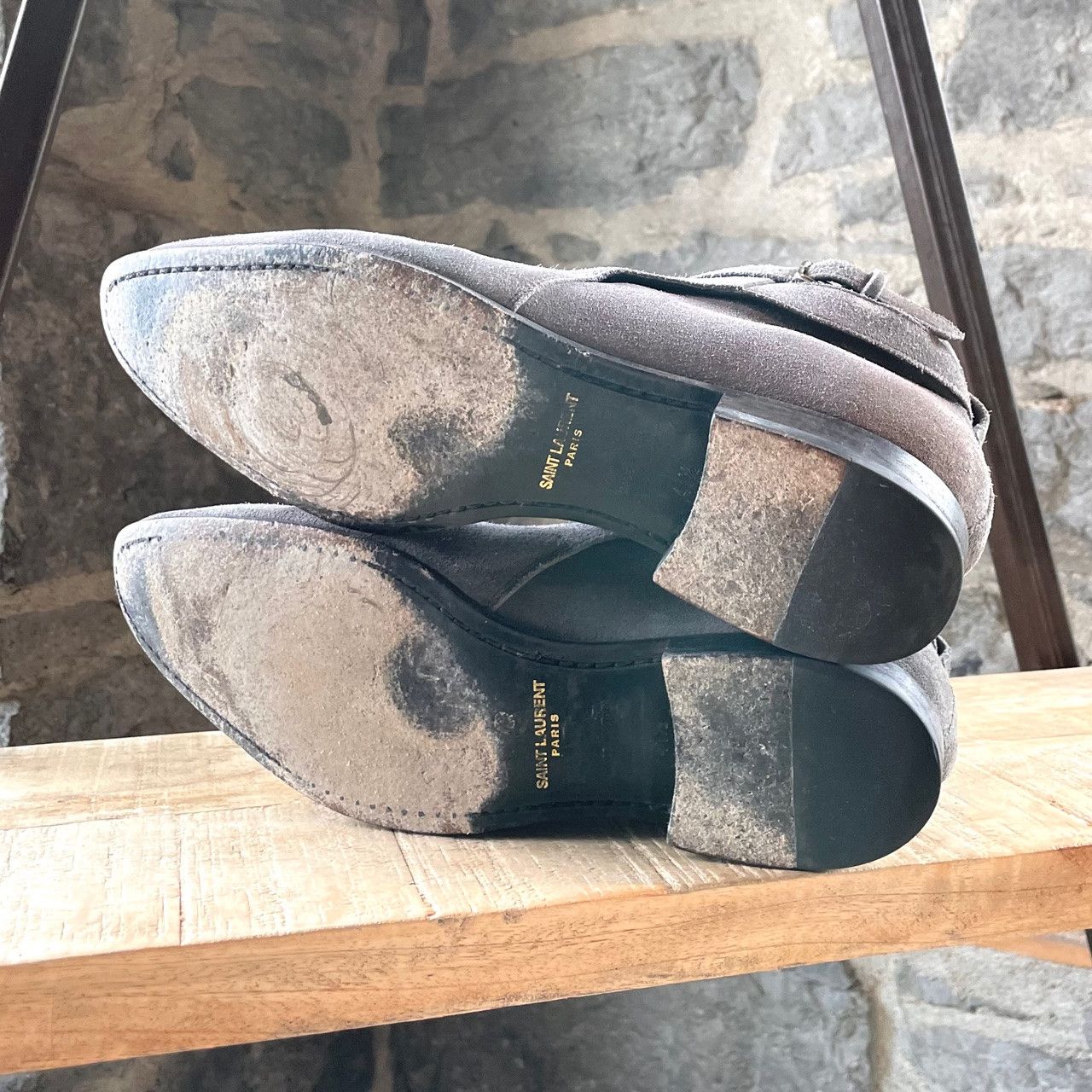 Saint Laurent Paris Saint Laurent Grey Suede London Jodhpur Boots Size US 8.5 / EU 41-42 - 6 Thumbnail