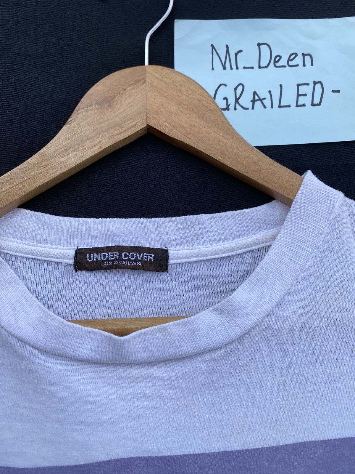 Jun Takahashi Vtg 90s Undercover The Man with Golden Fucking Finger Tshirt Size US M / EU 48-50 / 2 - 9 Thumbnail