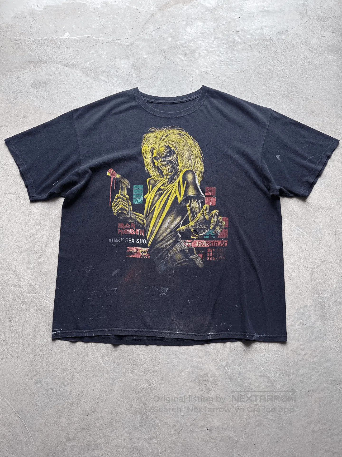 Vintage Vintage Iron Maiden 2012 Tour Band Tee. Size US XXL / EU 58 / 5 - 1 Thumbnail