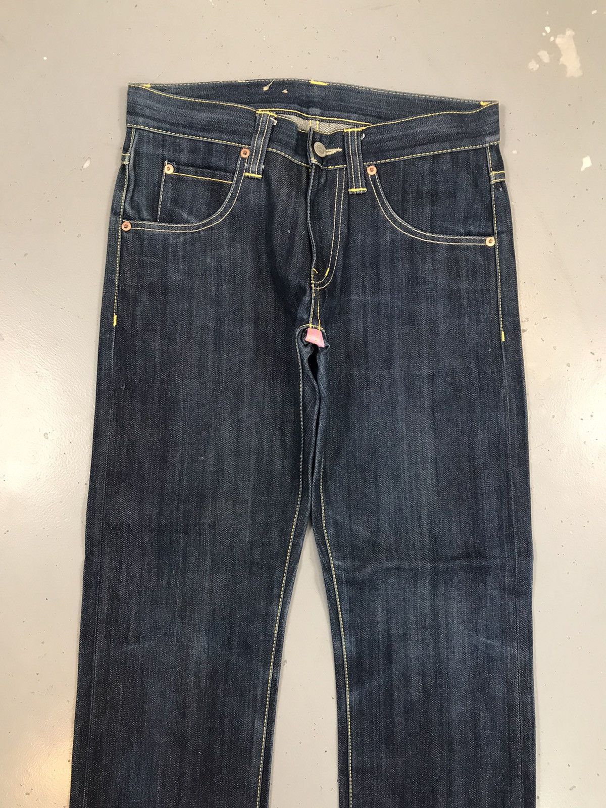 Japanese Brand × Vintage Vintage devil nut denim crazy prints diecock denim Size US 30 / EU 46 - 4 Thumbnail
