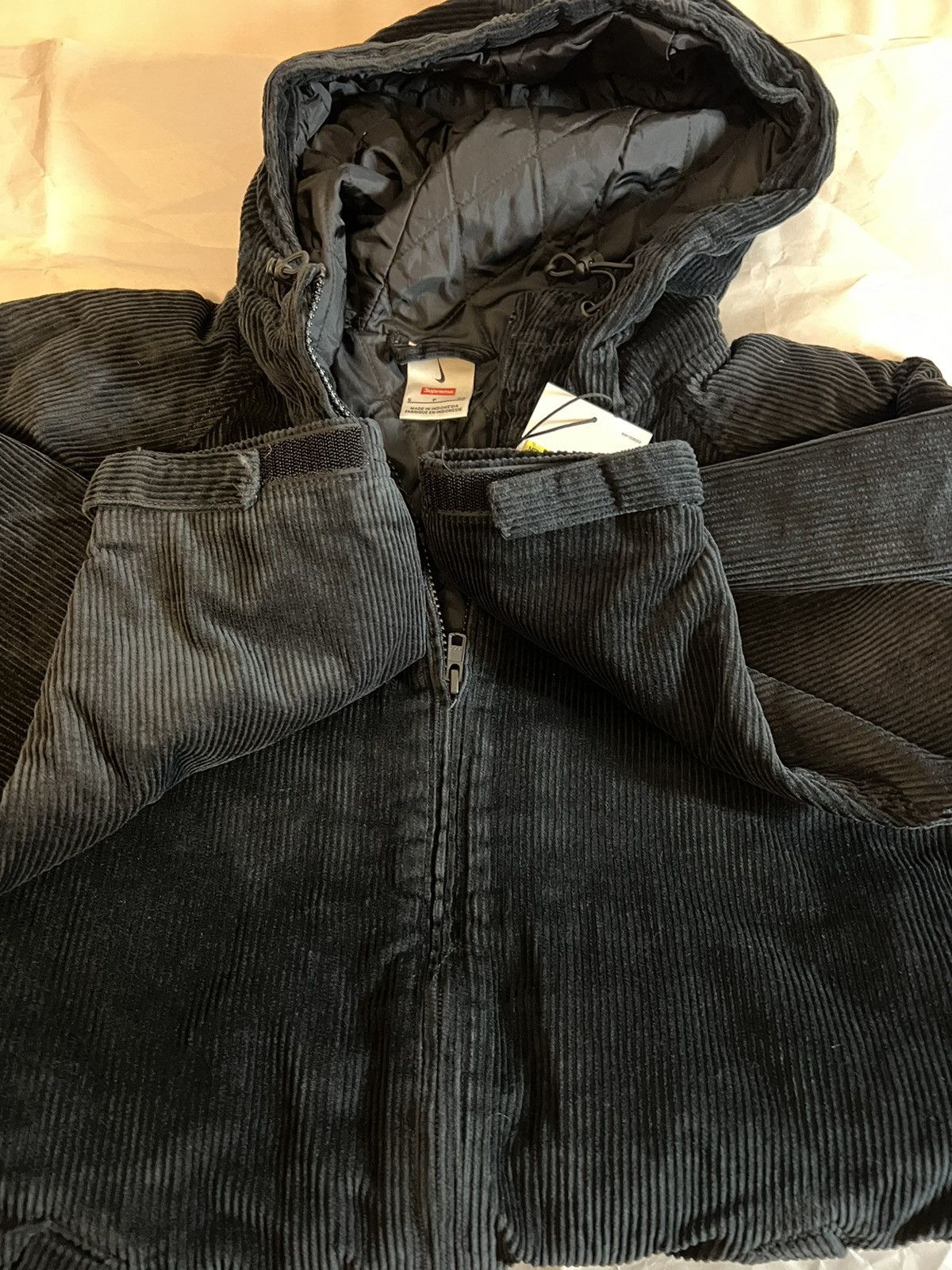 Nike × Supreme Supreme X Nike Arc corduroy hooded jacket Size US S / EU 44-46 / 1 - 5 Thumbnail