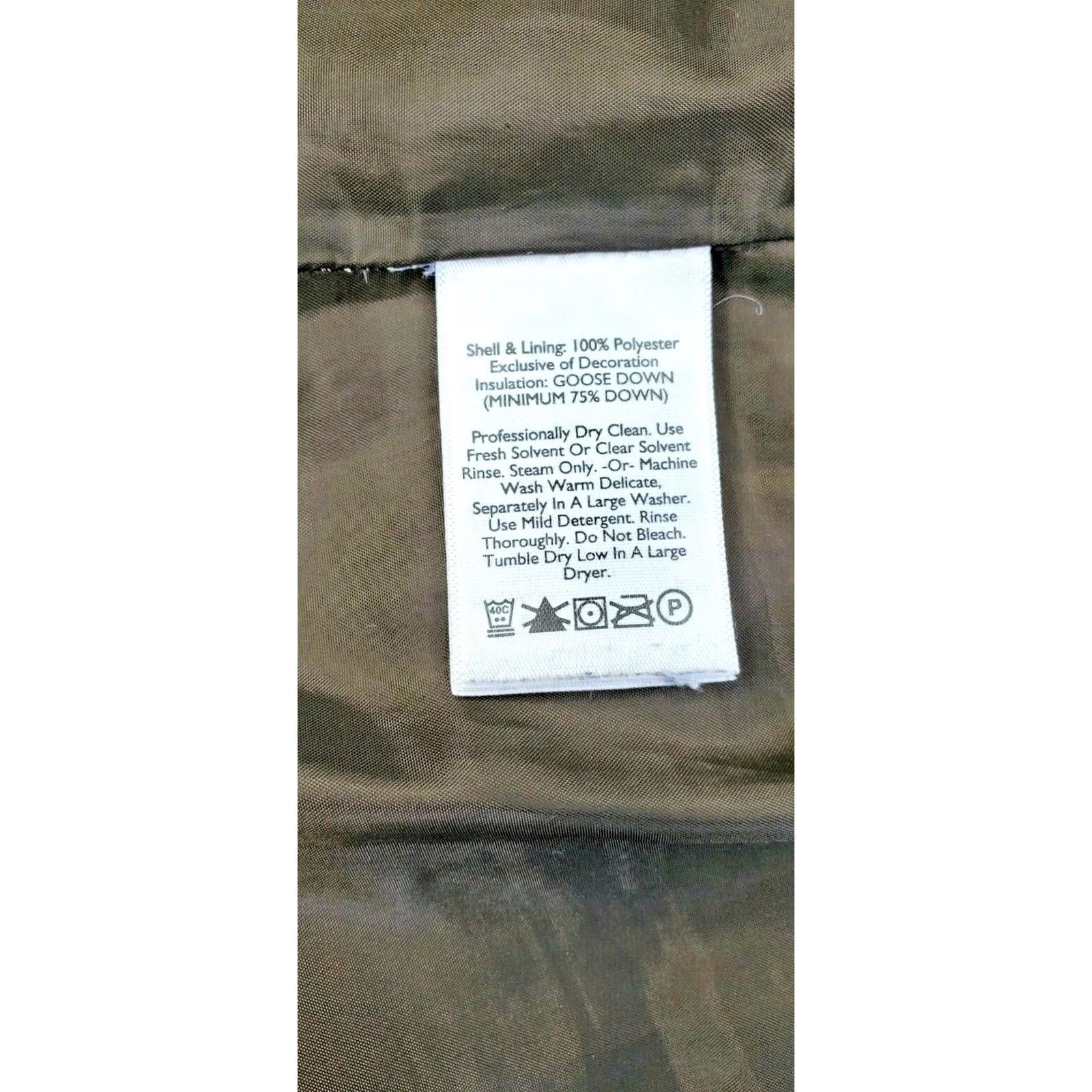 Eddie Bauer Eddie Bauer Vest Women's Goose Down Puffer Quilted Full Zip Brown Size SMALL Regul ar Fit Size S / US 4 / IT 40 - 6 Thumbnail