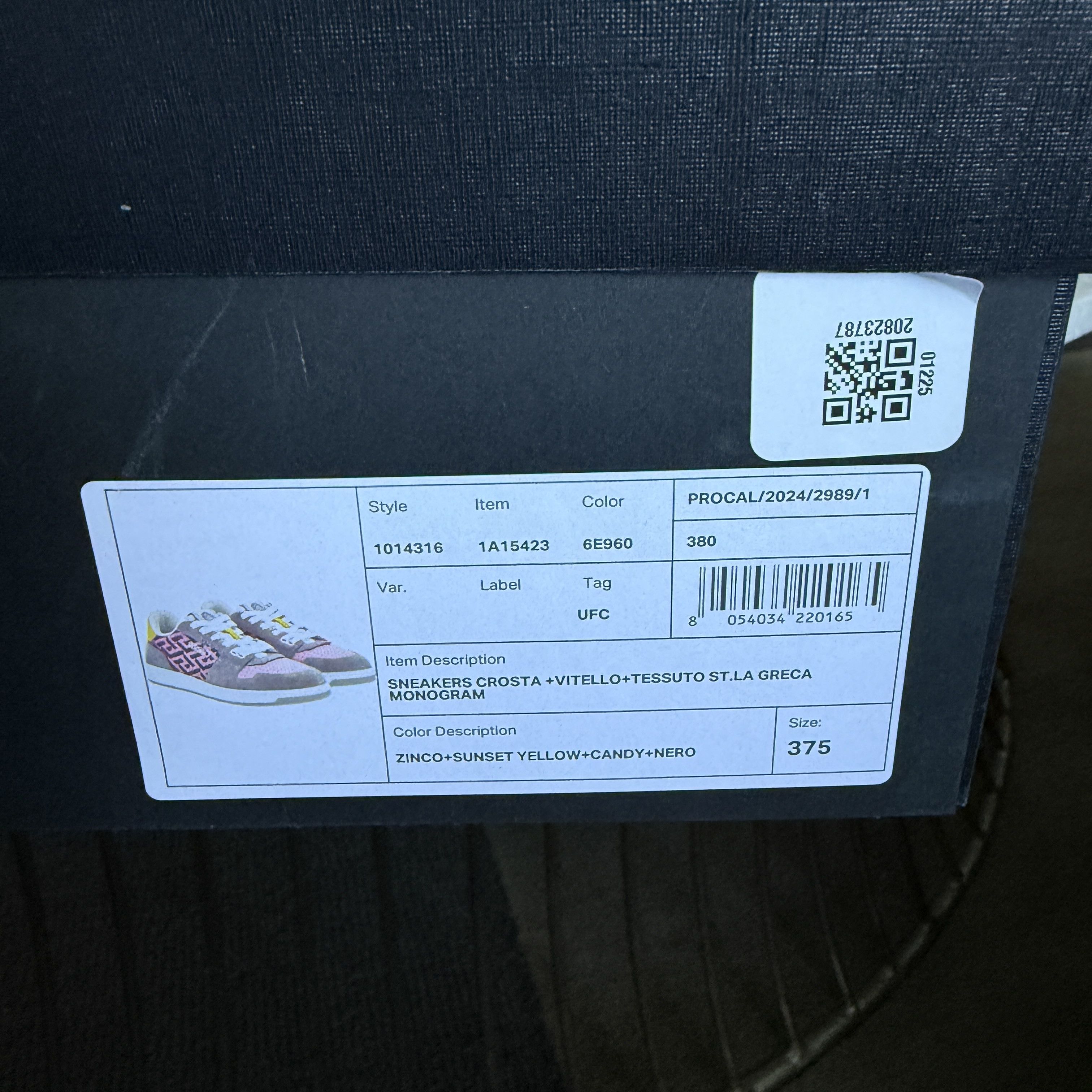 Versace Versace Medusa Leather Women's Sneaker, 1014316, Eu 37.5 Size US 7.5 / IT 37.5 - 8 Thumbnail