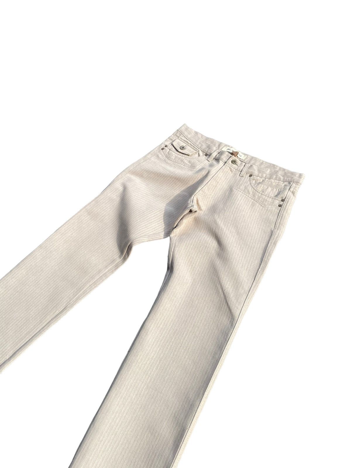 Deus Ex Machina Deux Concept Labo Herringbone Twill Denim Size US 35 - 2 Thumbnail