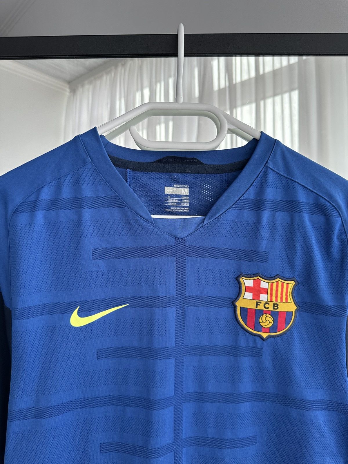 Nike × Vintage Vintage Nike Barcelona Football Training Jersey 2009/10 Size US M / EU 48-50 / 2 - 3 Thumbnail