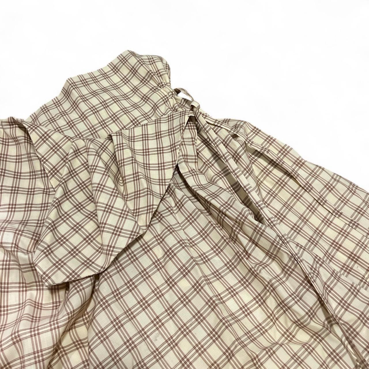 Comme des Garcons rare mame kurogouchi long yellow plaid skirt Size 25" / US 0 / IT 36 - 3 Thumbnail