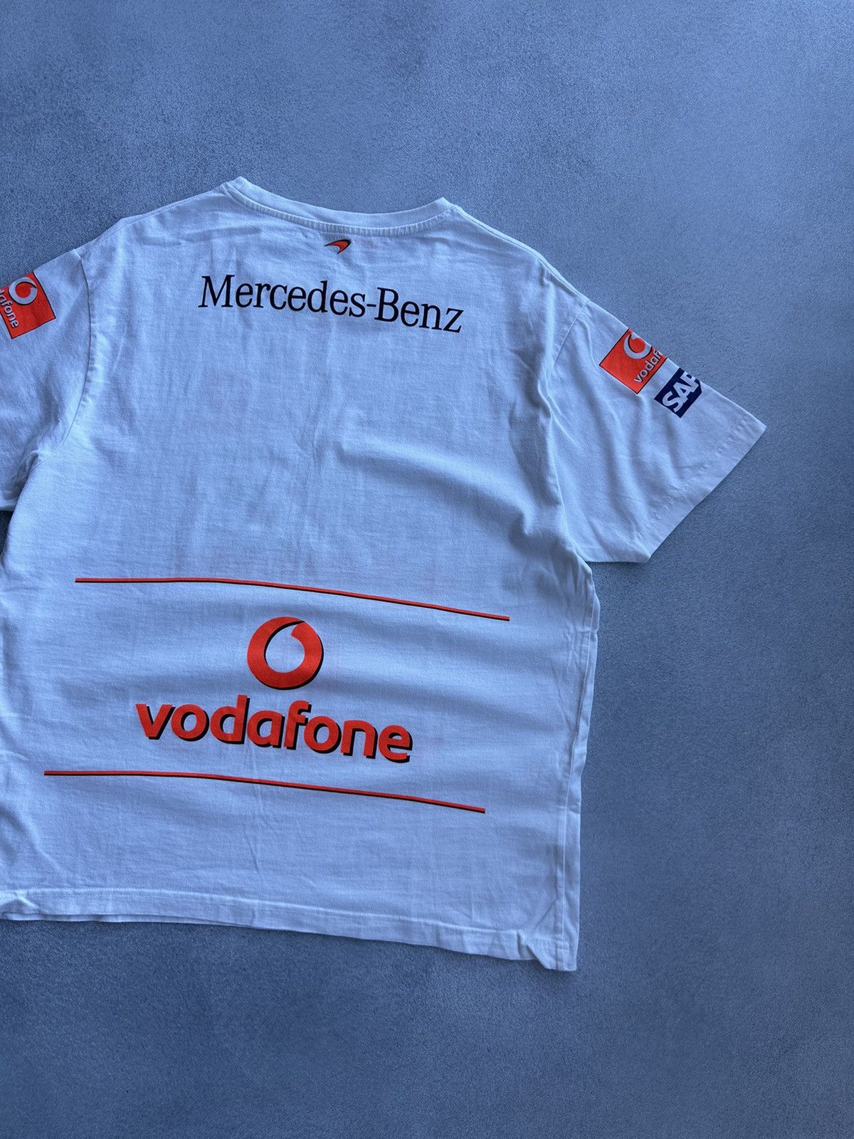 Formula 1 × Vintage Vodafone McLaren Mercedes Formula Uno Racing T-shirt Size US M / EU 48-50 / 2 - 9 Thumbnail