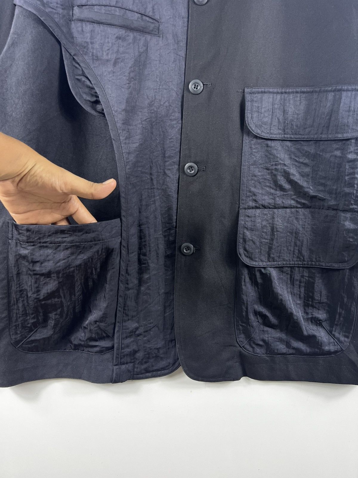 Japanese Brand 🔥 Pour Deux Oversized CoatShop Management Style Loose jac Size US M / EU 48-50 / 2 - 5 Thumbnail