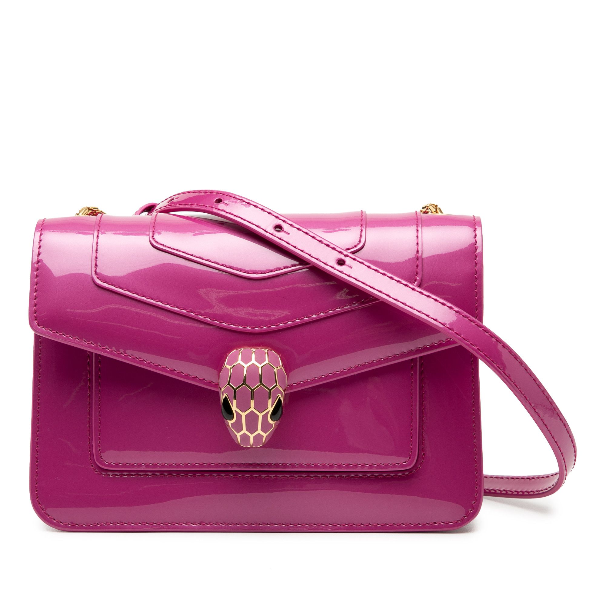 Bvlgari Bvlgari Patent Serpenti Forever Crossbody Size ONE SIZE - 1 Thumbnail