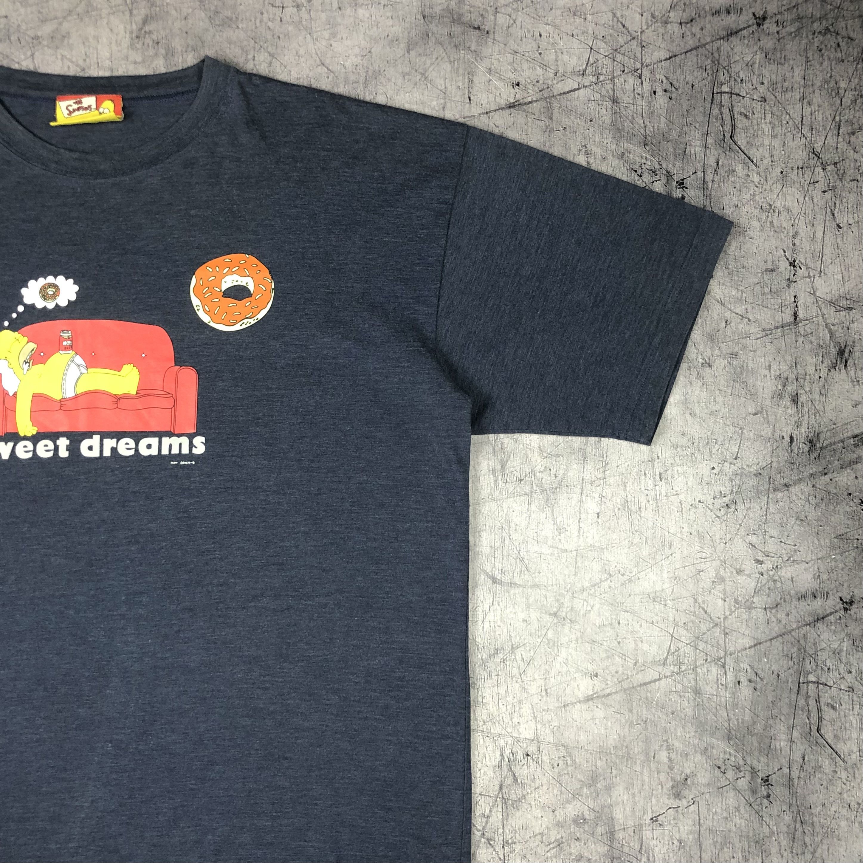 The Simpsons The Simpsons 2002 Sweet Dreams Duff Beer Donuts Tee Size US L / EU 52-54 / 3 - 4 Thumbnail