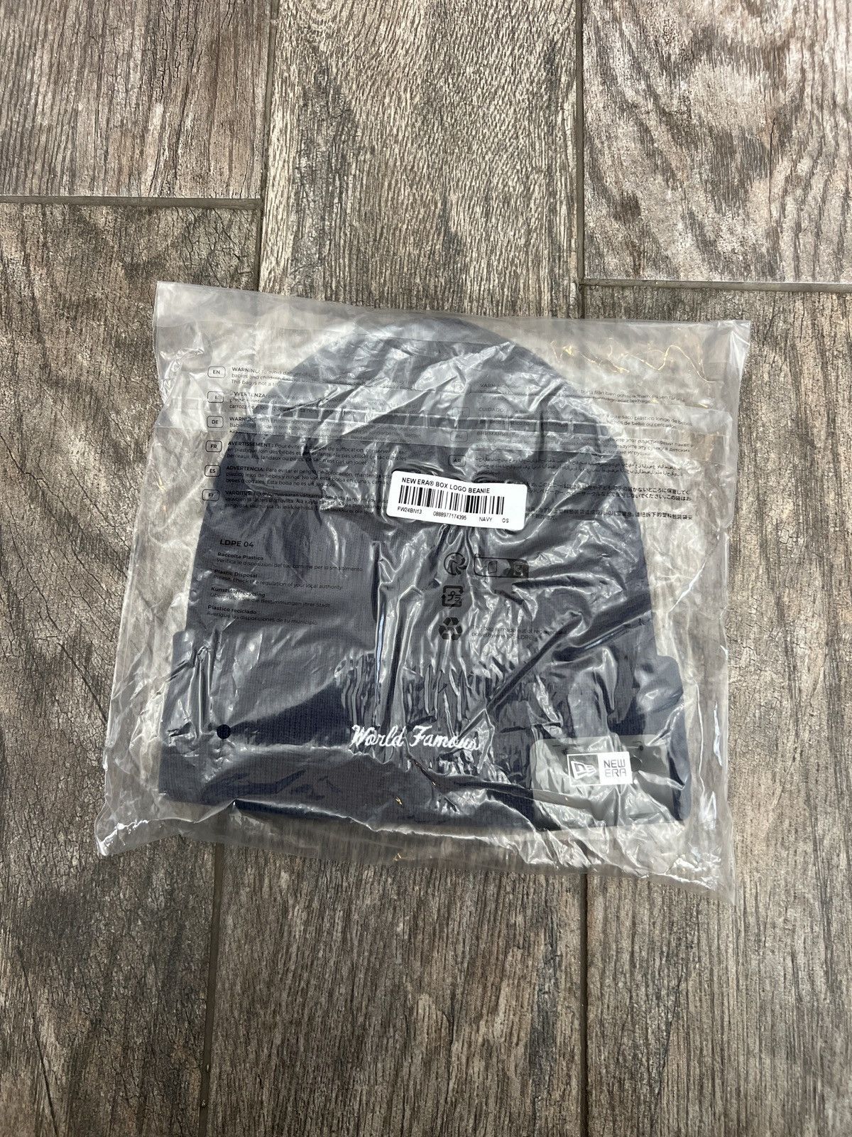 Supreme Supreme Box Logo Beanie FW24 (Navy) Size ONE SIZE - 2 Thumbnail