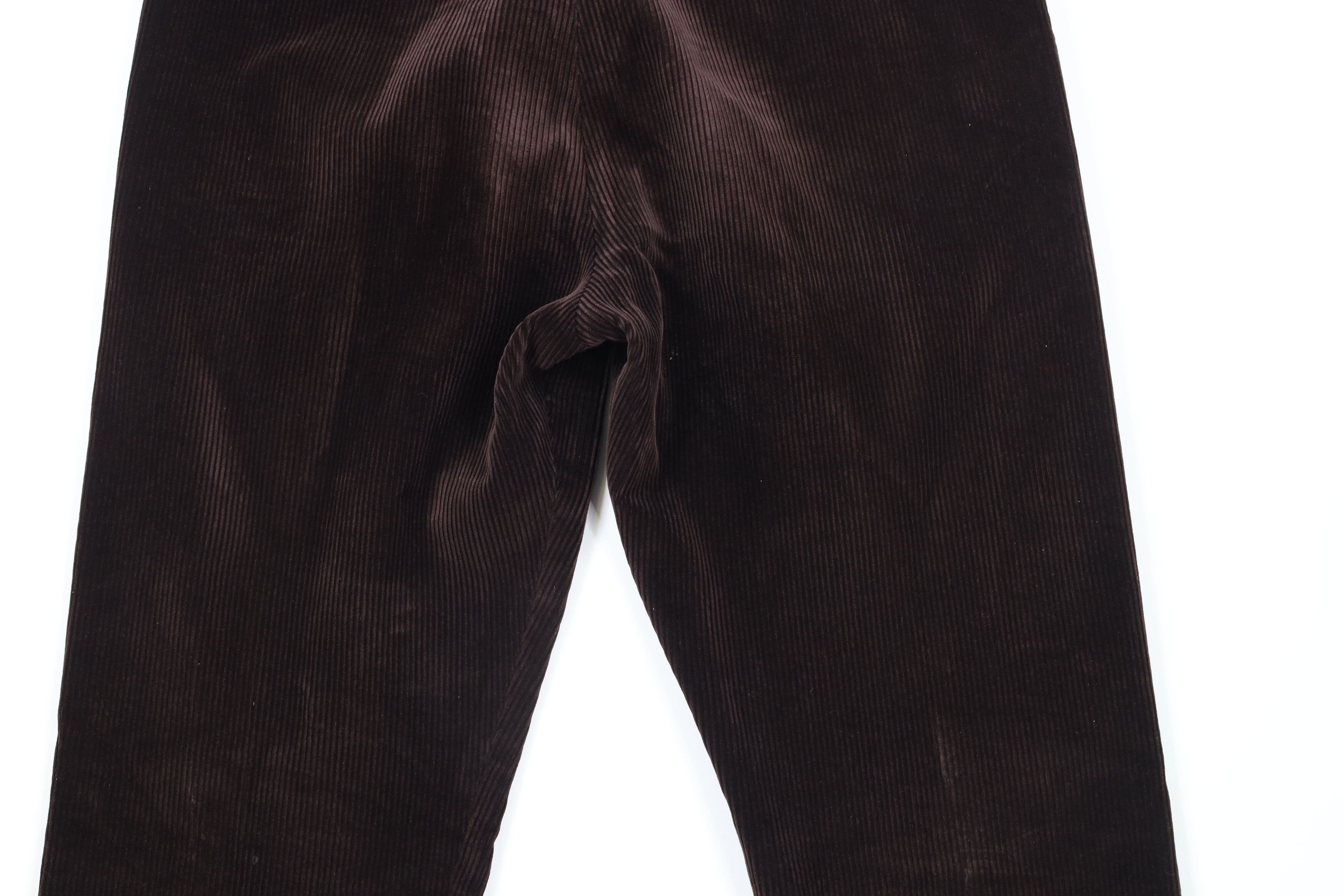 Vintage Vintage 90s Streetwear Corduroy Pants Trousers Brown Size US 38 / EU 54 - 11 Thumbnail