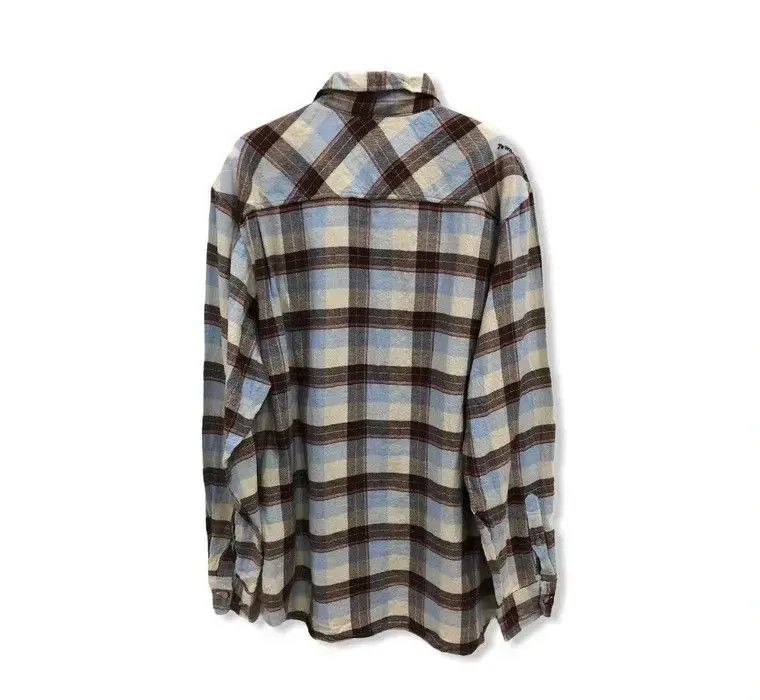 Vintage Vintage Town & Country Plaid Tartan Flannel Shirt 👕 Size US XL / EU 56 / 4 - 4 Thumbnail