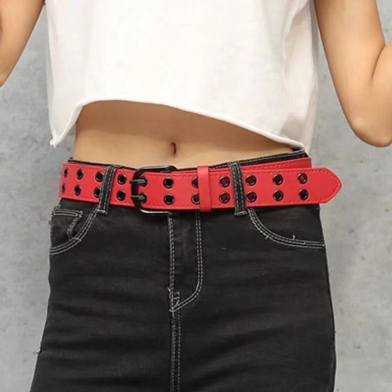Designer Future Vintage Belt Riveted Belts Menswear Accessories Size ONE SIZE - 1 Thumbnail