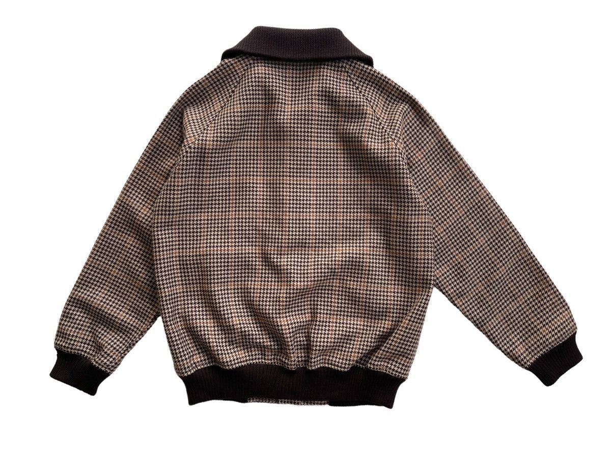 Japanese Brand 90s Mr.Varton Wool Tweed Blouson Jacket Size US L / EU 52-54 / 3 - 3 Thumbnail