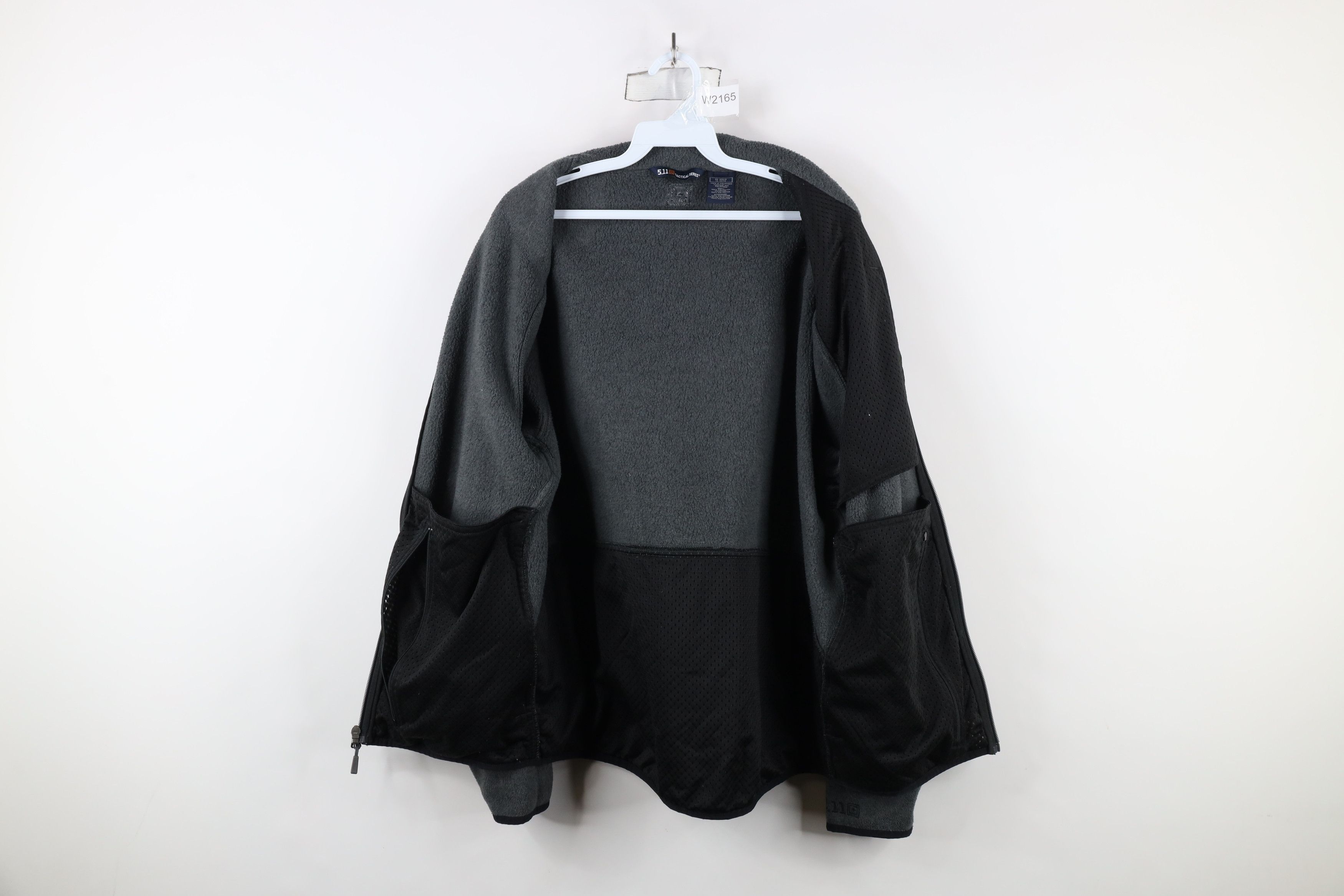 Vintage 5.11 Tactical Series Full Zip Fleece Sweater Jacket Gray Size US L / EU 52-54 / 3 - 11 Thumbnail