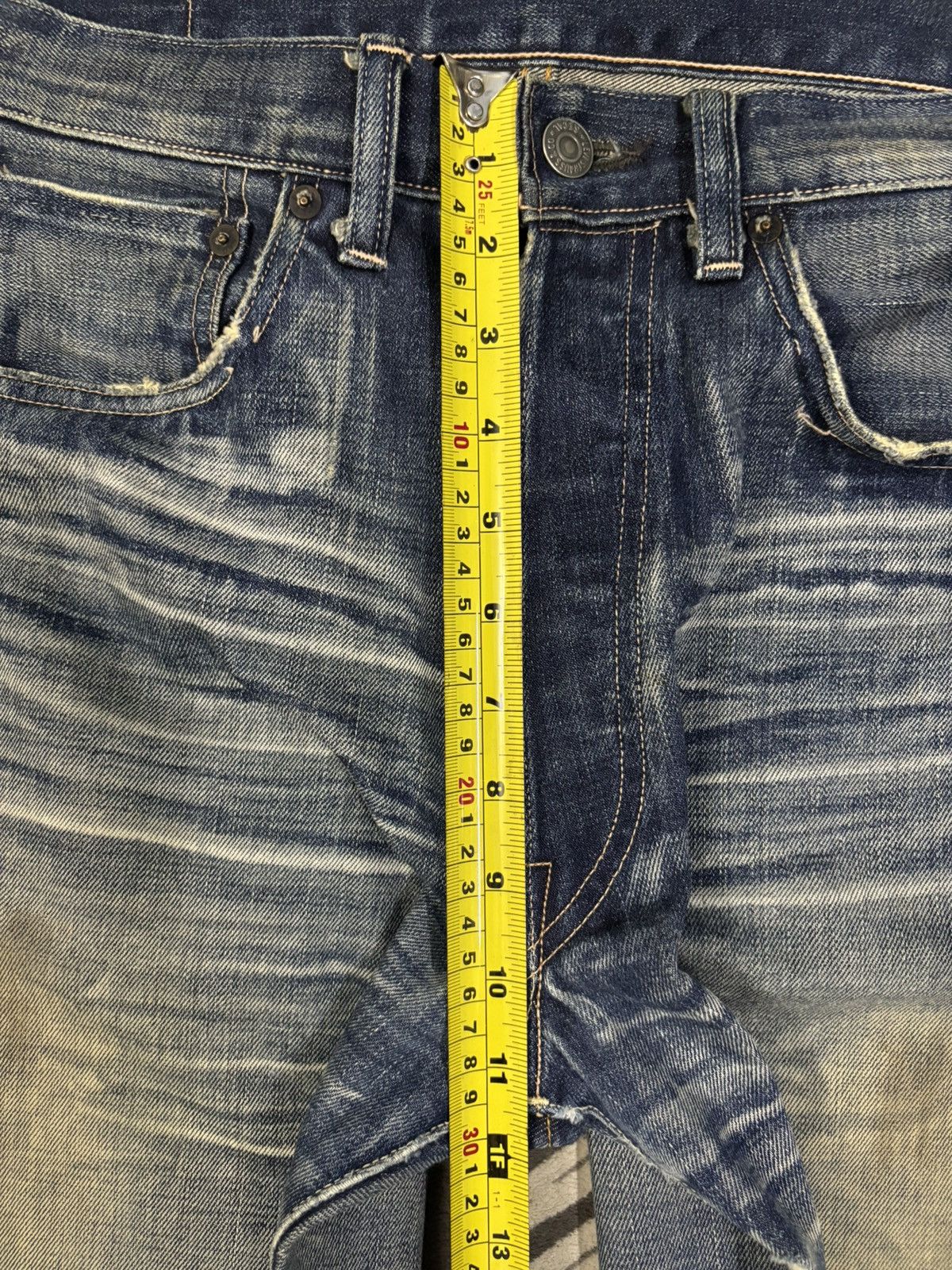 Levi's Vintage 70s Levis 501XX Big E Selvedge Mud Wash Jeans Repro Size US 31 - 17 Thumbnail
