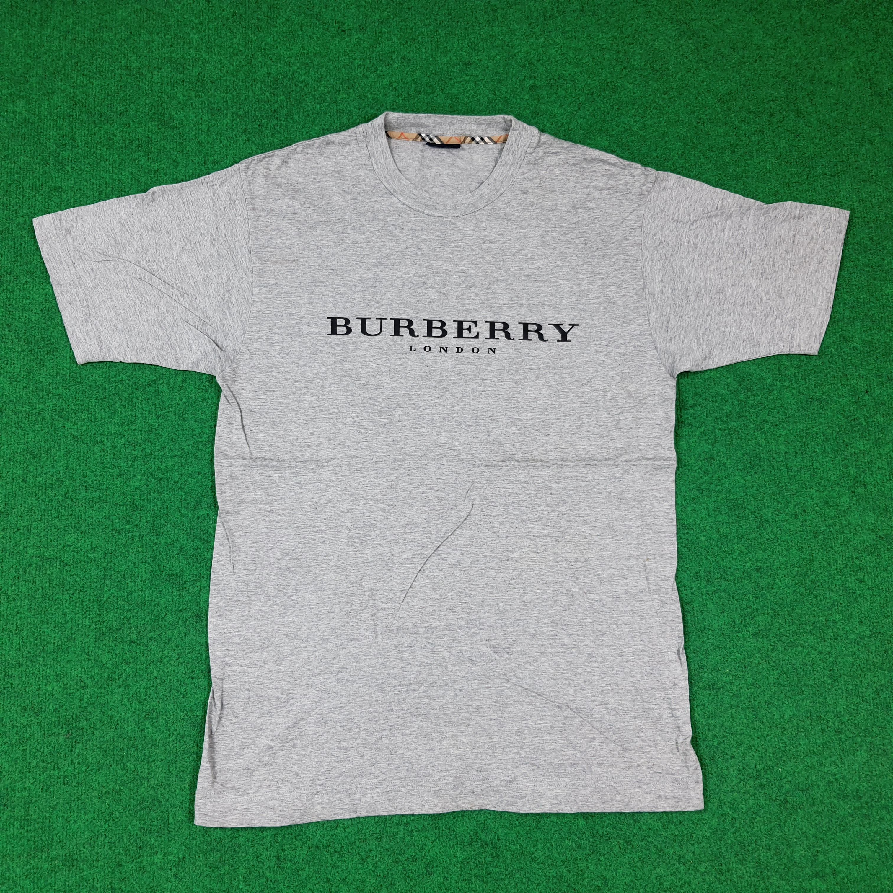 Burberry Vintage Burberrys Spell Out Custom Logo Tshirt C285N31 Size US M / EU 48-50 / 2 - 1 Thumbnail