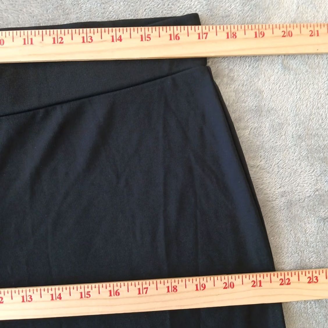 Croft & Barrow Croft & Barrow Ankle Pants Womens Large Black Pull On High Rise 34x29 Stretch Flat Front Jeans Pants Regular Men? No Men Tags indicate Women Size 36" / US 14 / IT 50 - 3 Thumbnail