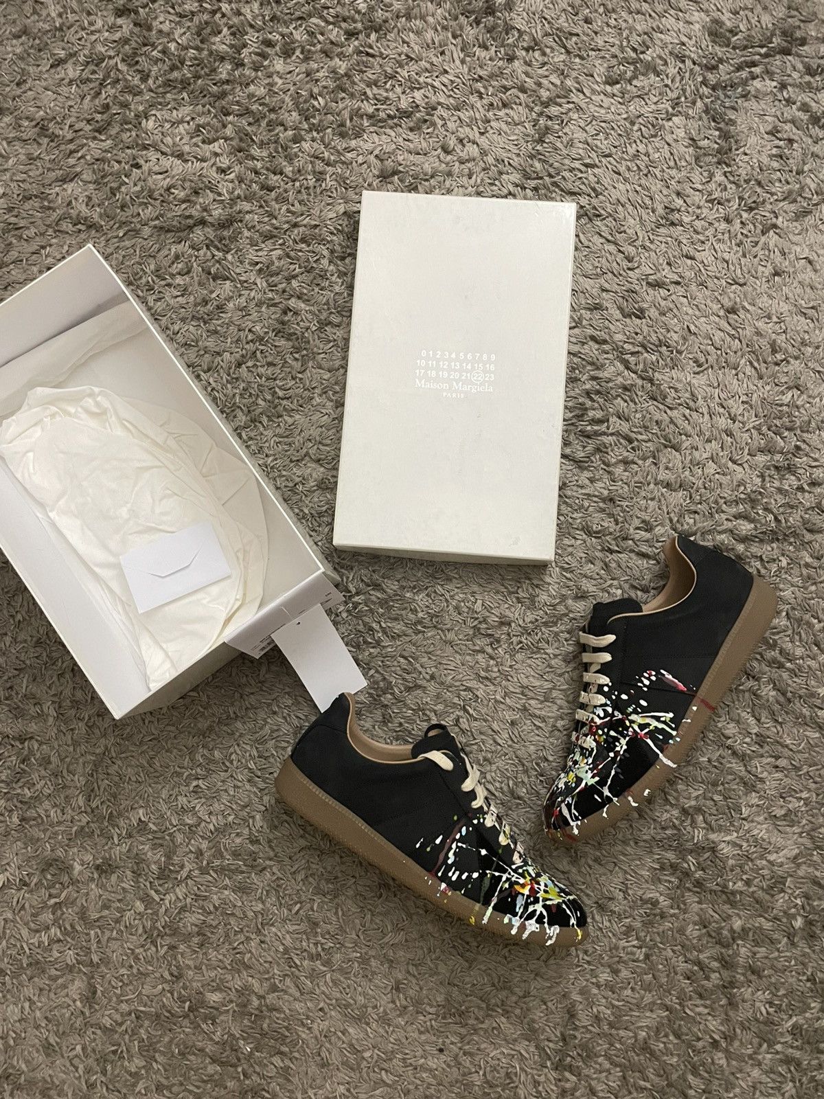 スニーカー Maison Margiela SNEAKER (S57WS0479P6223 T8013) Maison Margiela Maison Margiela Man Sneakers S57WS0479P6223