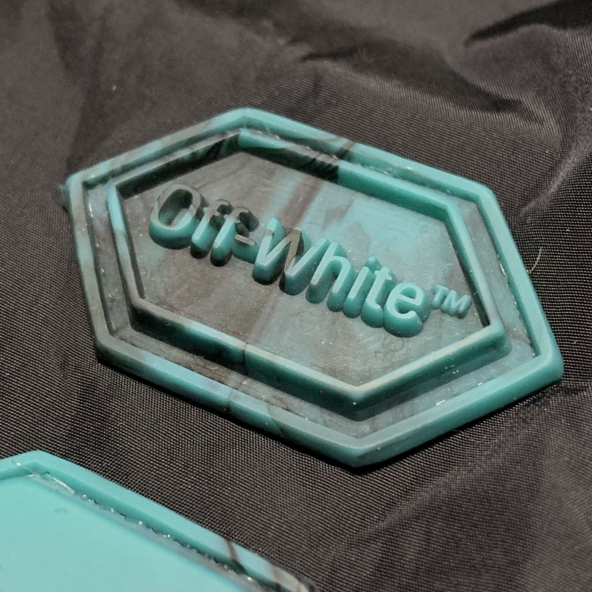 Off-White Off White Small Track Pants Bottoms Black Nylon Virgil Abloh Size US 30 / EU 46 - 6 Thumbnail
