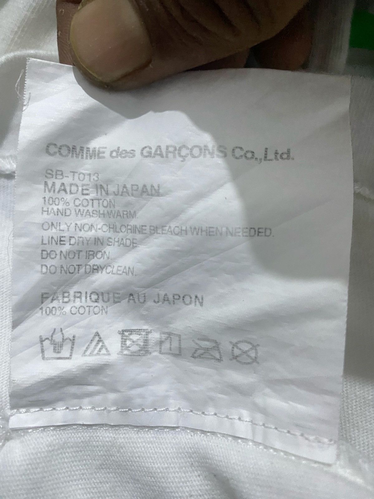 CDG by Comme des Garcons CDG Comme des Gargons Lets get lost T-shirts Size US S / EU 44-46 / 1 - 7 Thumbnail