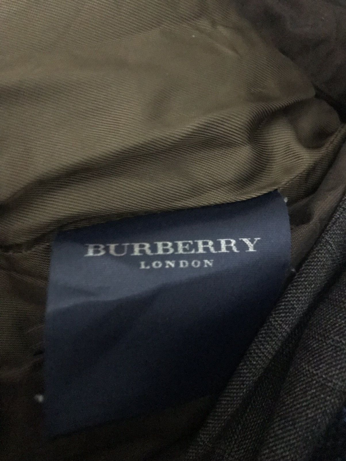 Burberry BURBERRY LONDON DARB GREEN PURE WOOL BALMACAAN RAINCOT Size US L / EU 52-54 / 3 - 10 Thumbnail