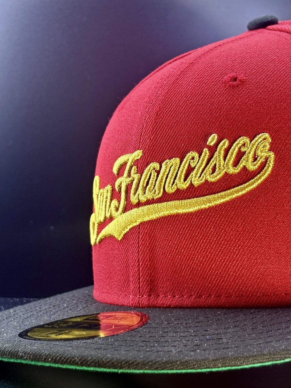 New Era Hat Club San Francisco Candlestick Park Script Patch 59FIFTY Size ONE SIZE - 5 Thumbnail