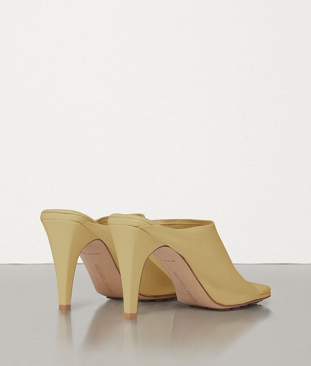 Bottega Veneta o1y0725 Spike Heel Mules in Sand Size US 8.5 / IT 38.5 - 4 Thumbnail