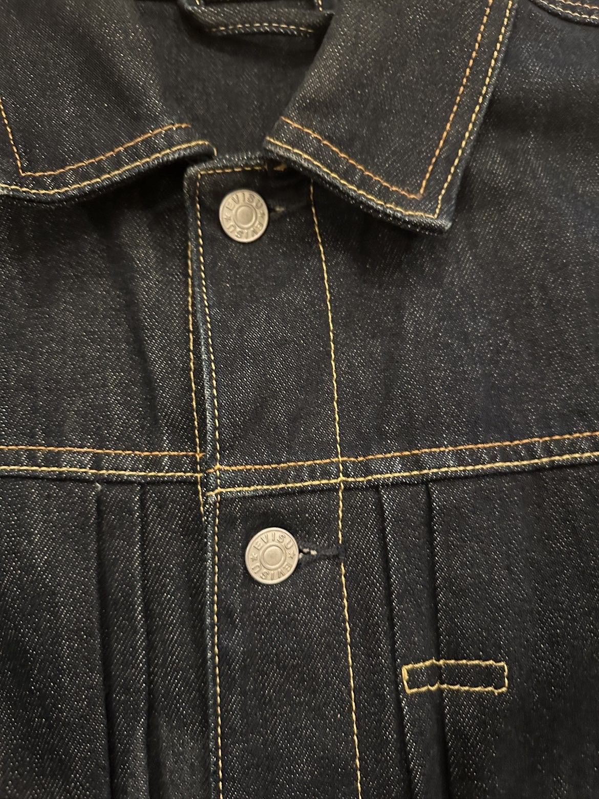 Evisu × Palace Palace X Evisu Classic Seagull Denim Jacket Indigo Raw Size US S / EU 44-46 / 1 - 7 Thumbnail