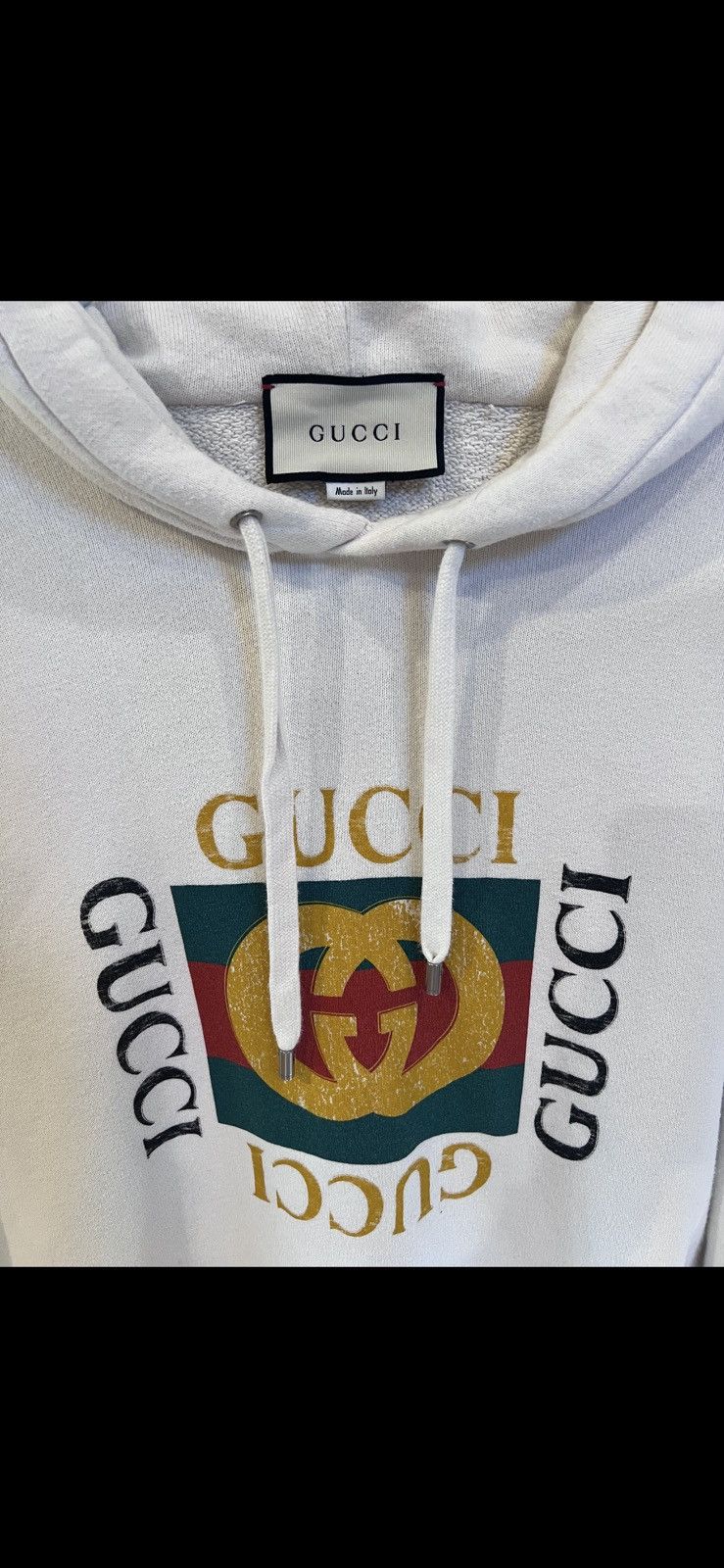 Gucci Gucci logo hoodie Size US S / EU 44-46 / 1 - 2 Thumbnail