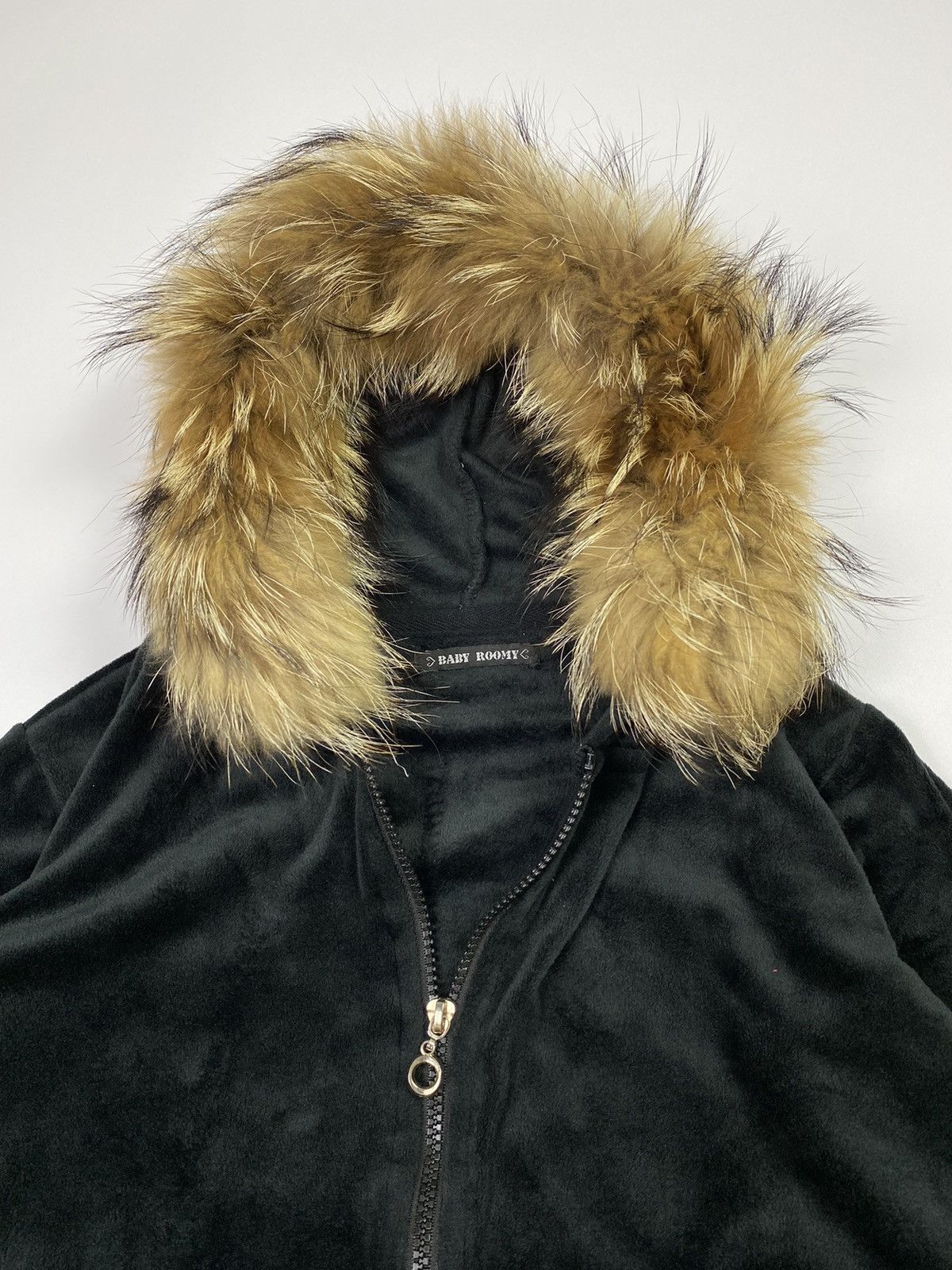 If Six Was Nine × Japanese Brand × KMRii Faux fur velvet hoodie baby roomy lgb ifsixwasnine style Size US S / EU 44-46 / 1 - 3 Thumbnail