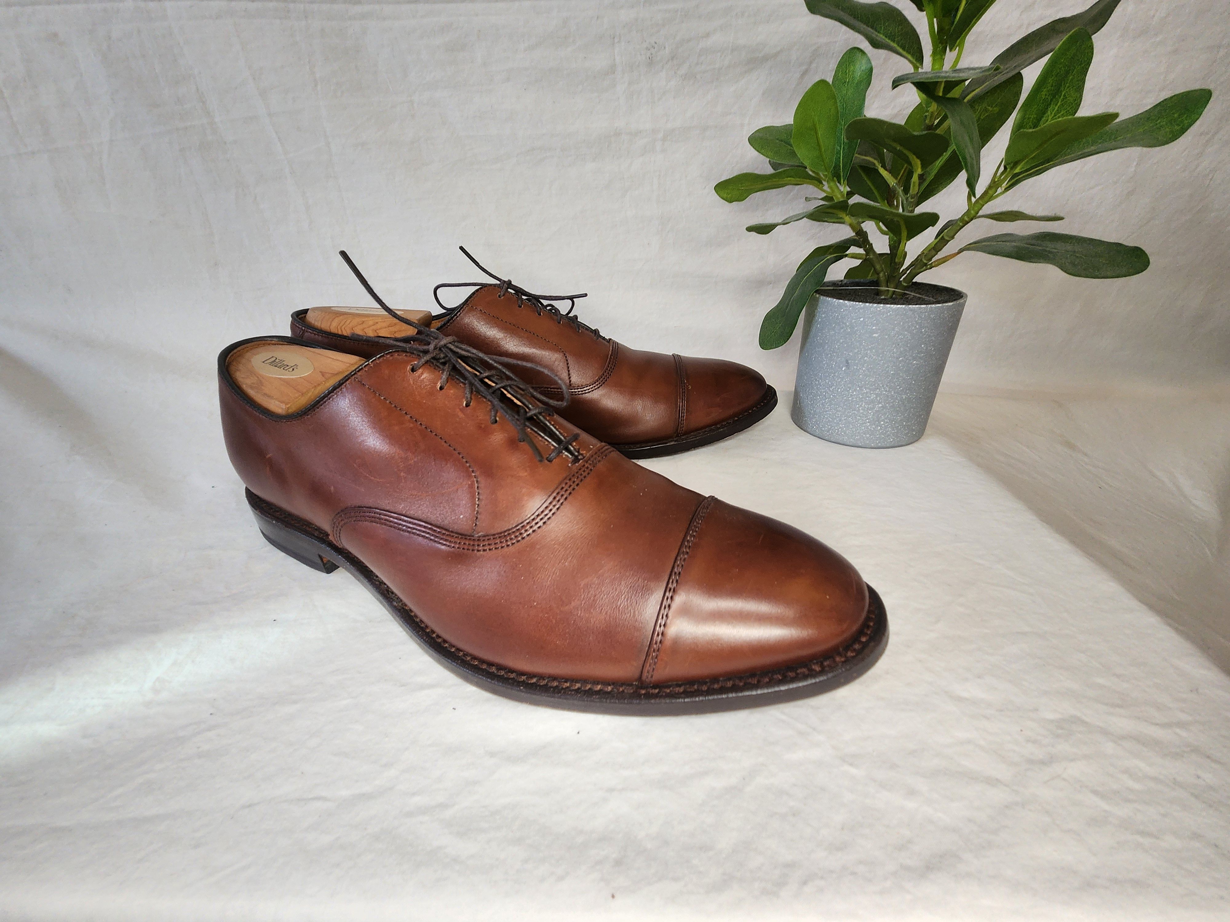 Allen Edmonds PARK AVENUE CAPTOE Size US 11.5 / EU 44-45 - 1 Thumbnail