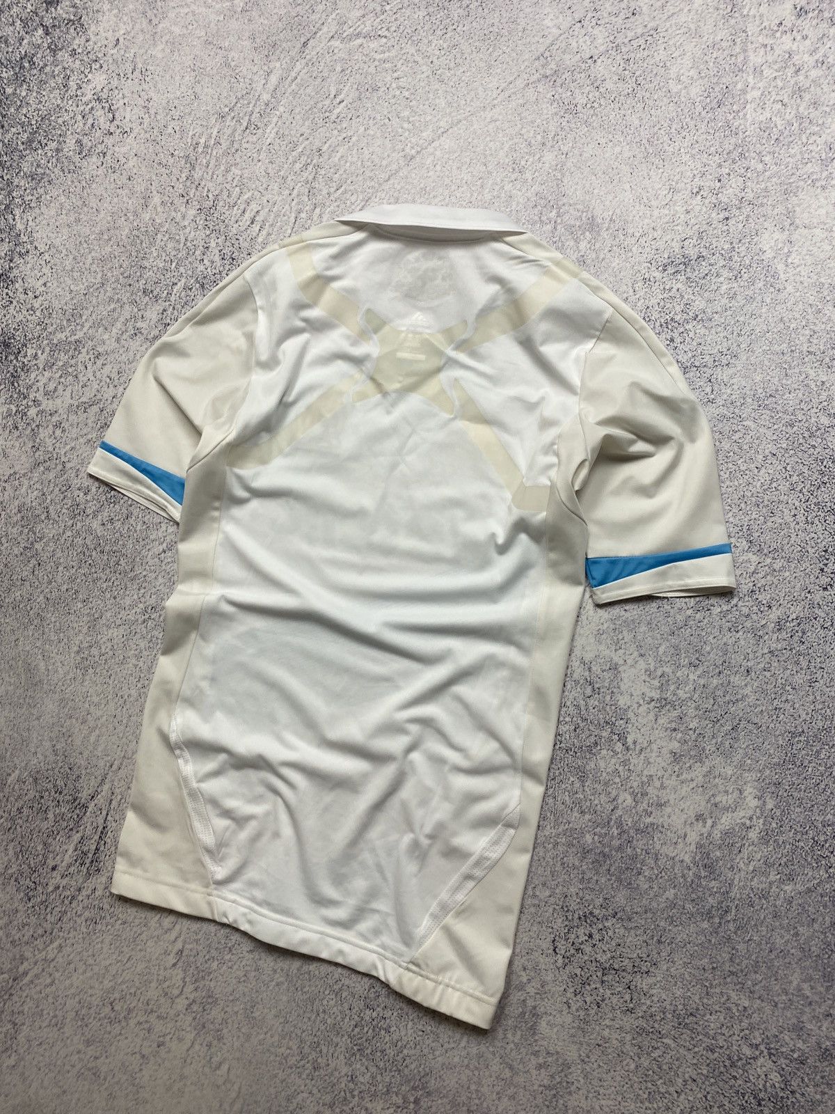 Adidas × Vintage Men’s Adidas Olympique Marseille 2011 home Jersey Techfit Size US L / EU 52-54 / 3 - 8 Thumbnail