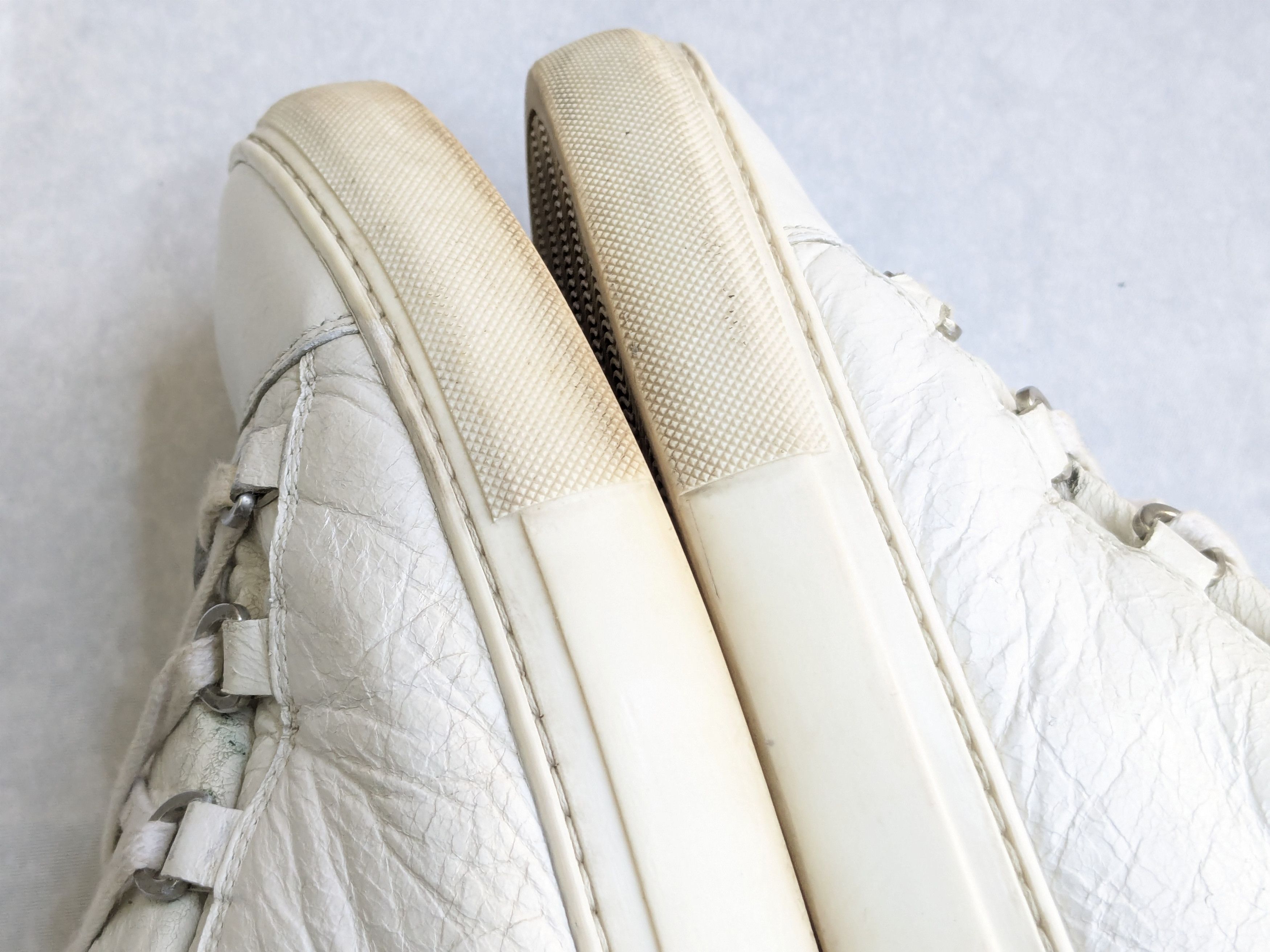 Balenciaga Balenciaga Arena Sneakers White 13 High Tops Leather Size US 13 / EU 46 - 6 Thumbnail