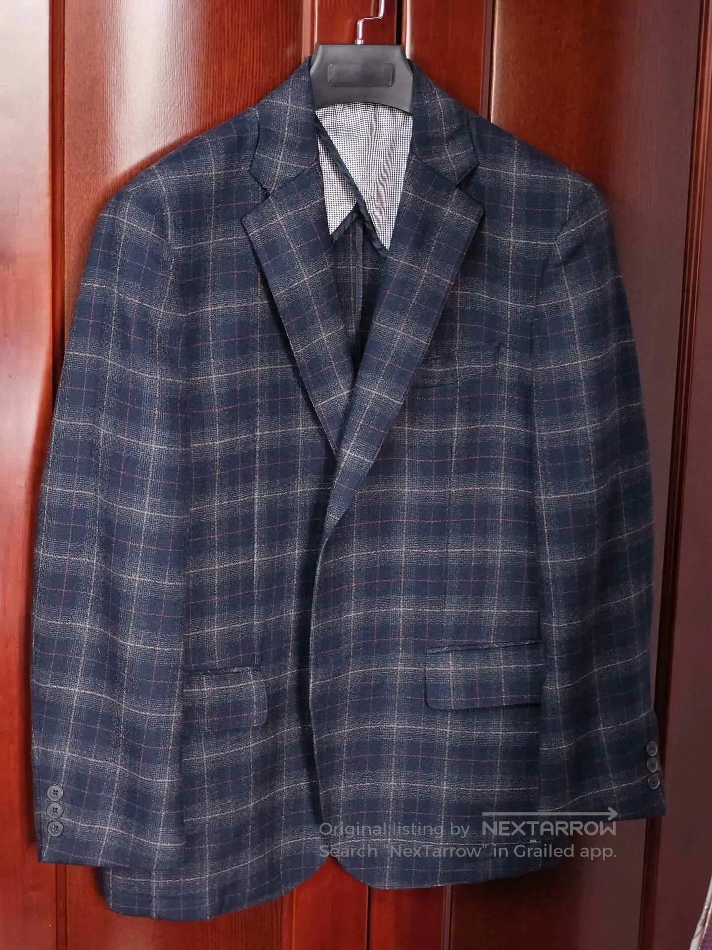 Carlo Palazzi Italian Carlo Barbera Wool Blazer. Size US L / EU 52-54 / 3 - 1 Thumbnail