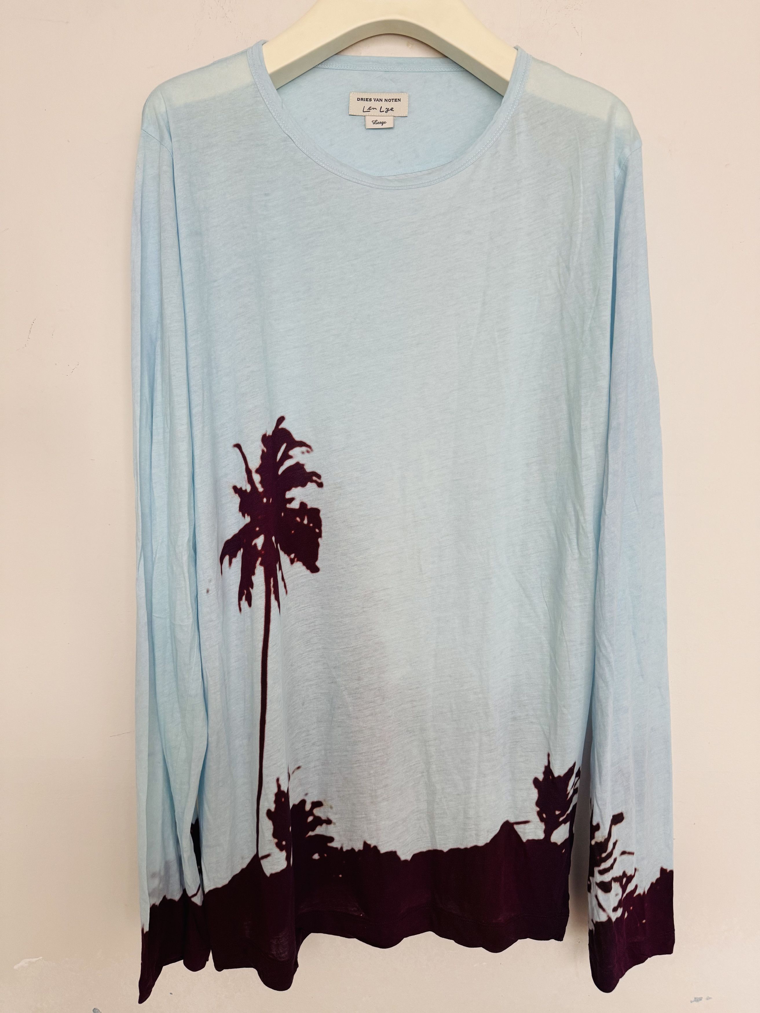 Dries Van Noten Len Lye Edition Long Sleeve T-Shirt Size US L / EU 52-54 / 3 - 1 Thumbnail