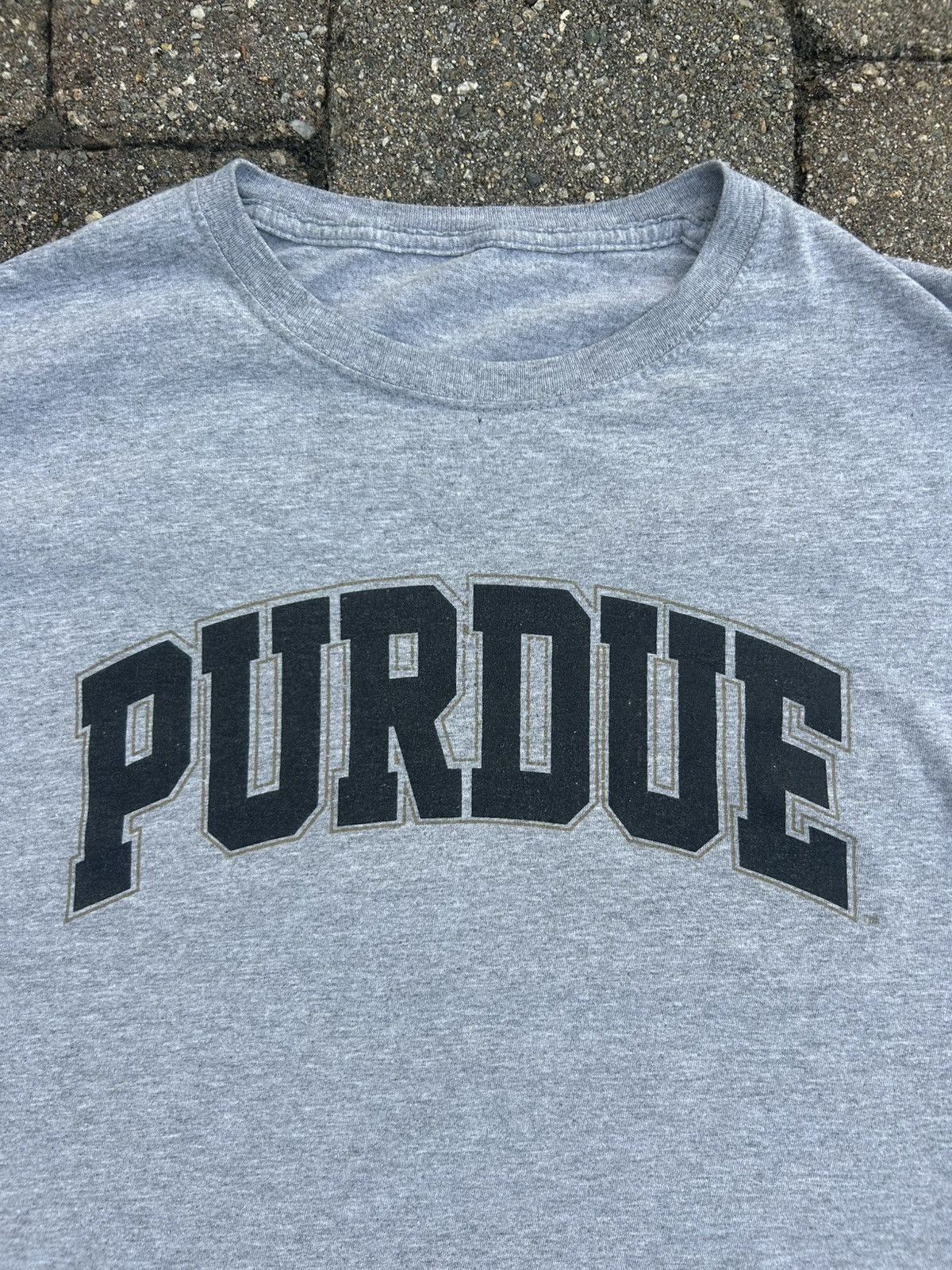 Vintage Vintage grey Purdue University t shirt Size US M / EU 48-50 / 2 - 4 Thumbnail