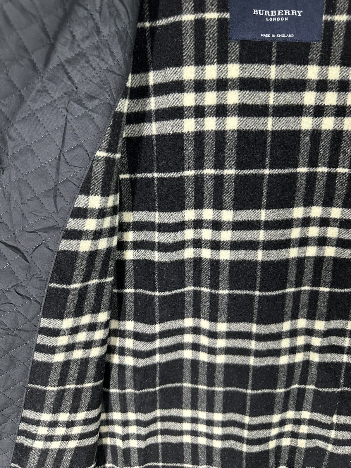Burberry Burberry London Nova Check Trench Coat Jacket Black Size US M / EU 48-50 / 2 - 4 Thumbnail