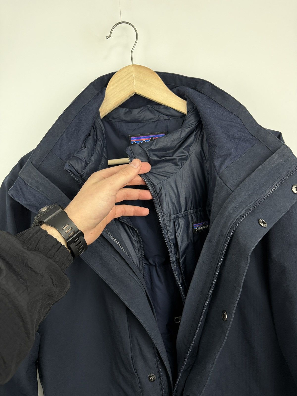 Patagonia 🇺🇸 Patagonia Tres 3-in-1 Parka H2NO Rain Jacket Puffer Jacket Size US L / EU 52-54 / 3 - 22 Thumbnail
