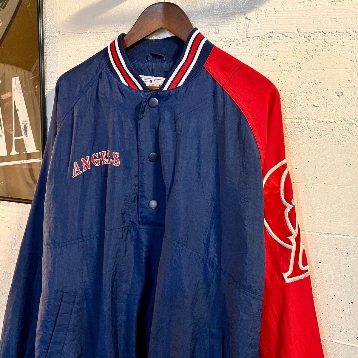Starter Vintage 90's Anaheim Angels 2-Tone Starter Jacket - Size L Size US L / EU 52-54 / 3 - 4 Thumbnail