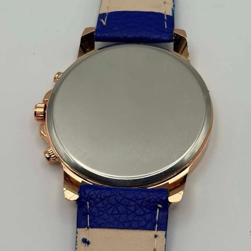 Other Gold & Blue Lid Times Men’s Watch Size ONE SIZE - 5 Thumbnail