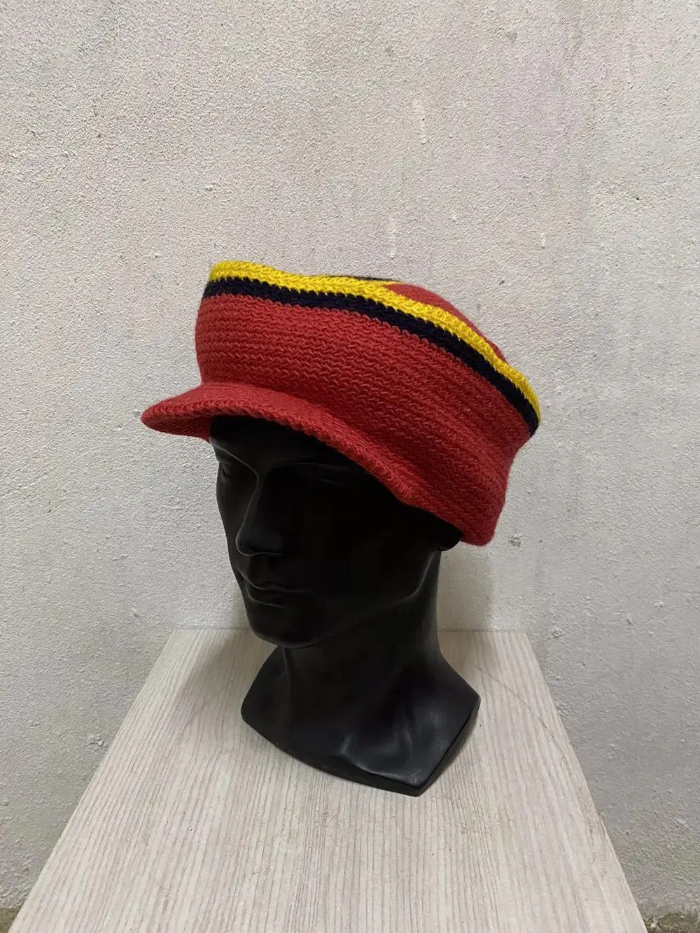 Japanese Brand Japanese Brand Plain Visor Beanie Hat Size ONE SIZE - 2 Thumbnail