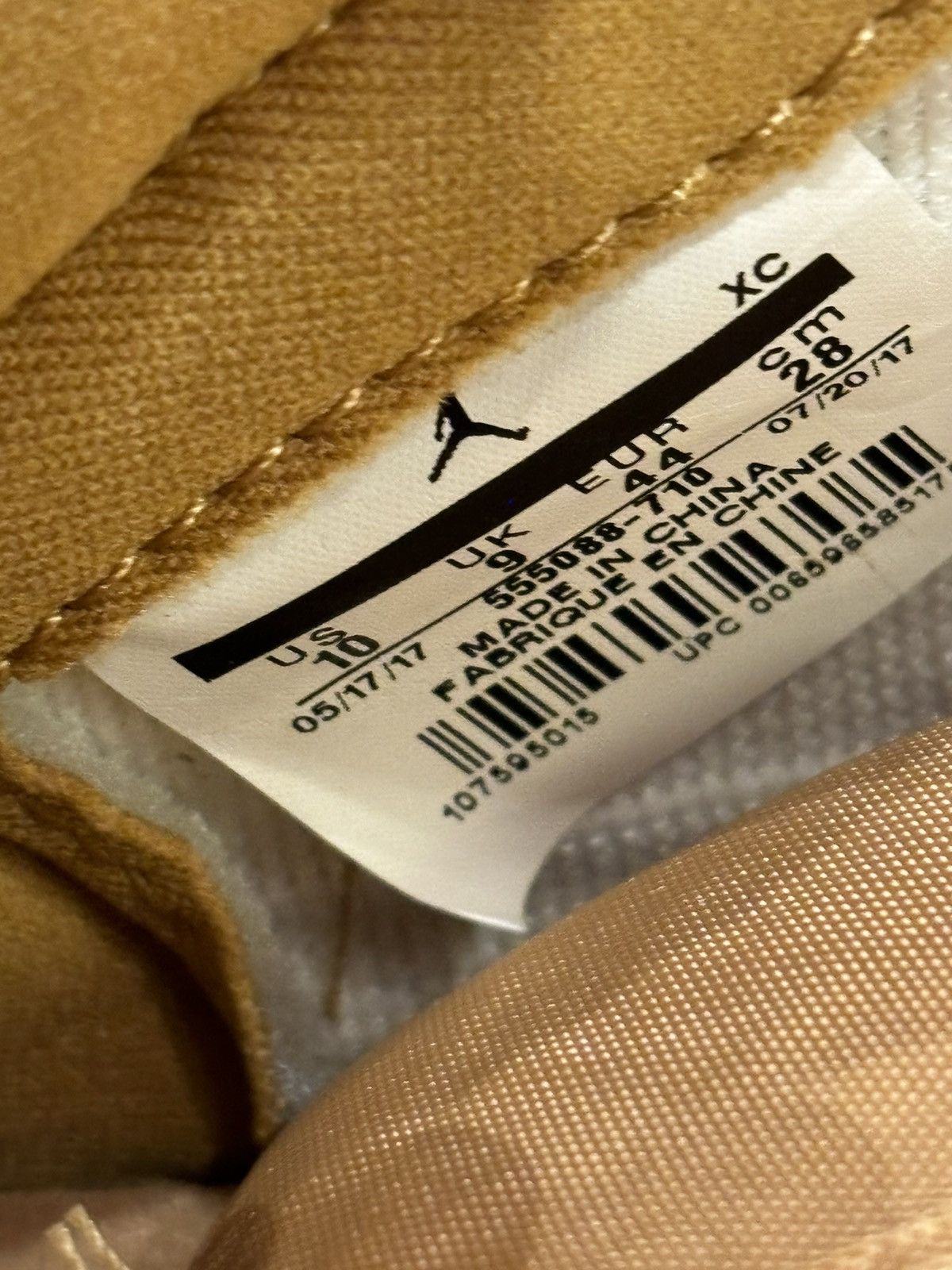 Jordan Brand Jordan 1 ‘Wheat’ Size US 10 / EU 43 - 6 Thumbnail