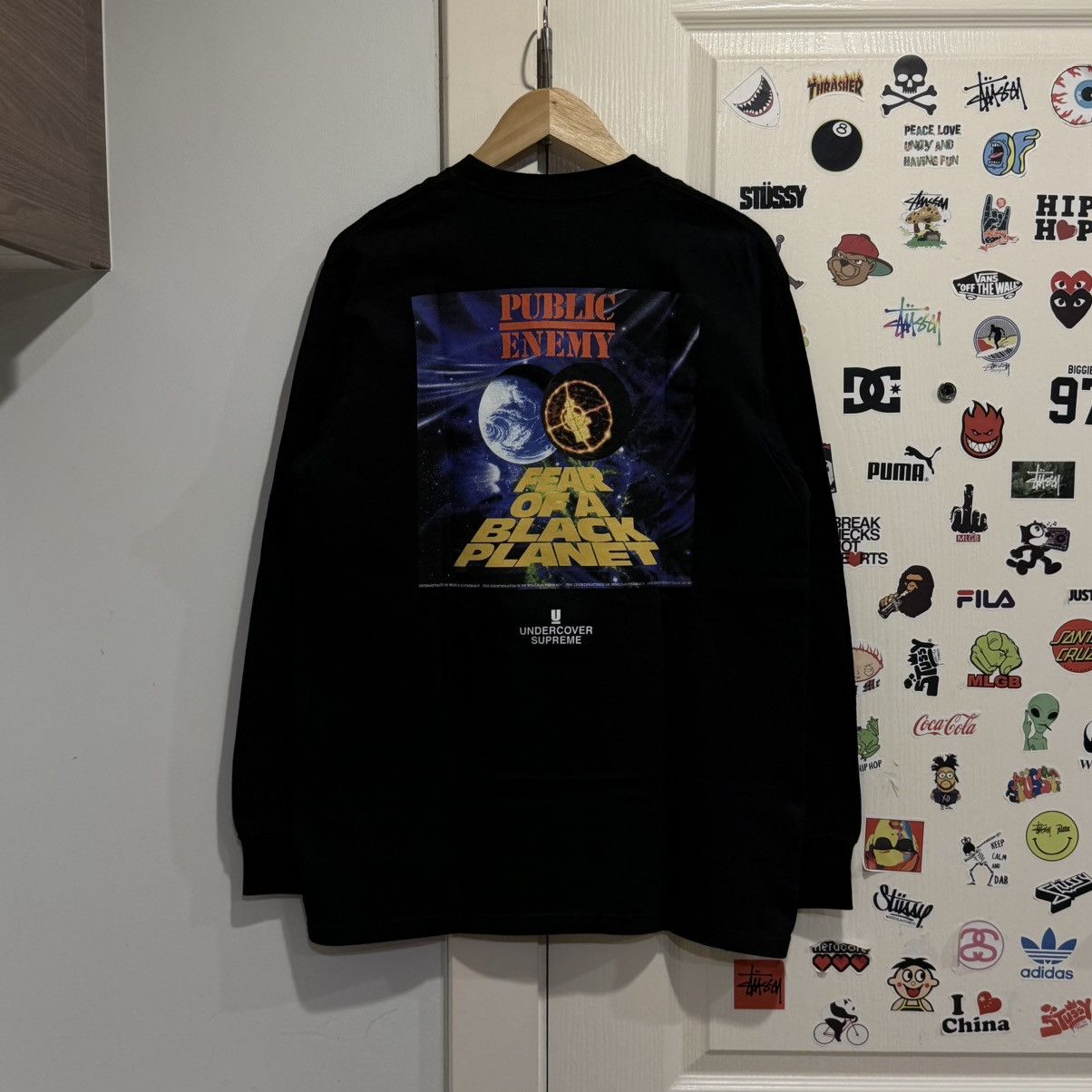 Public Enemy × Supreme × Undercover Supreme x Undercover x Public Enemy LS Size US M / EU 48-50 / 2 - 2 Thumbnail