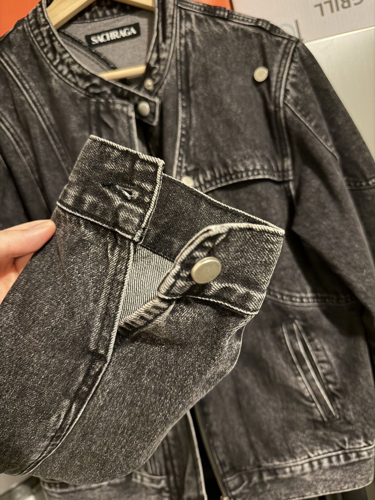 Other Sachraga Circuit Denim Moto Jacket Size US M / EU 48-50 / 2 - 7 Thumbnail