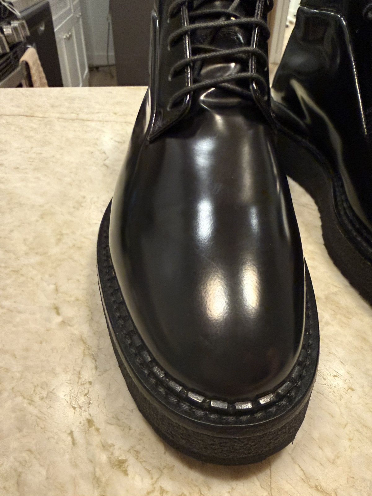 John Elliott John Elliott - Creeper II Patent Leather Boots (11 US) Size US 11 / EU 44 - 7 Thumbnail